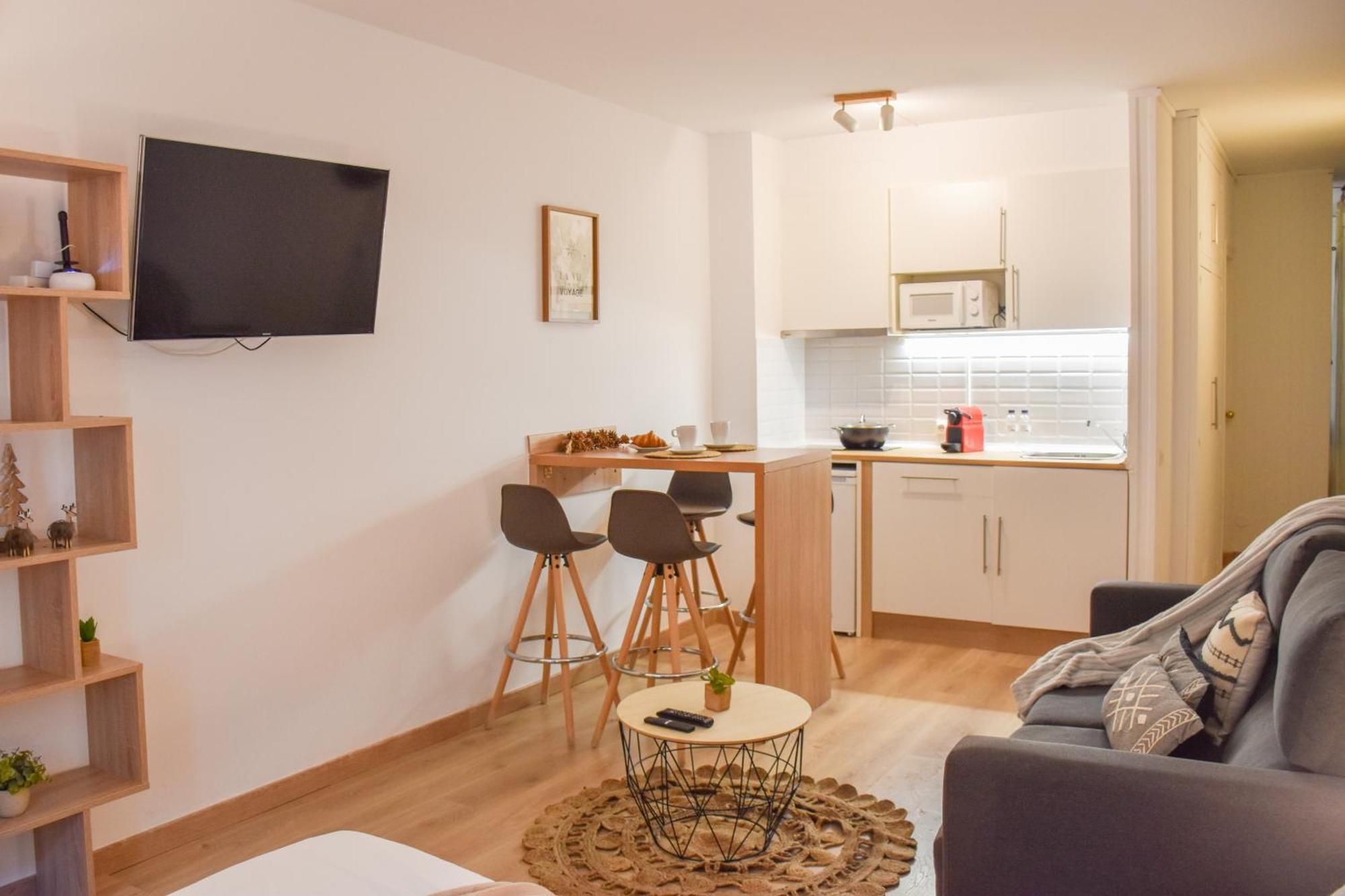 La Neu Studio Neuf Pour 4 Pax En Centre Ville Pas De La Casa Exterior photo